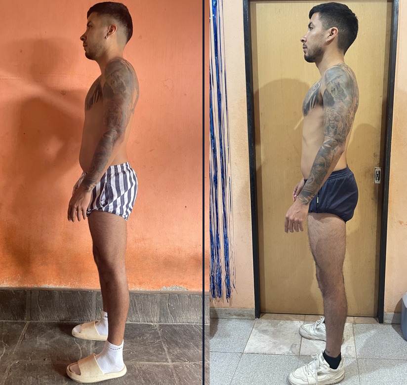 Cristian antes y después